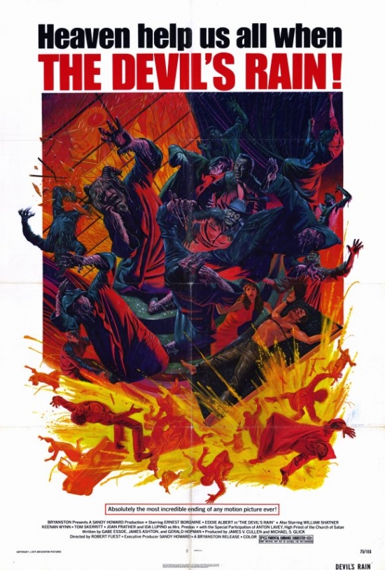 MOVEF4376 Devils Rain Movie Poster - 27 x 40 in.