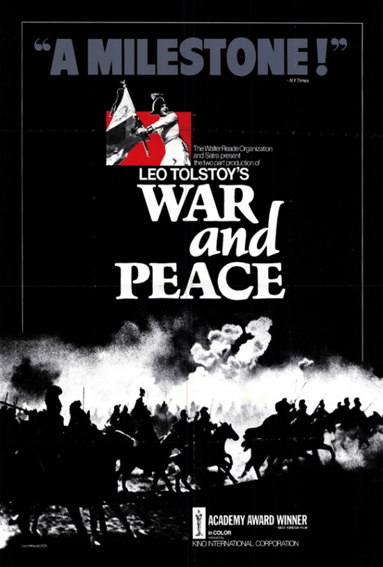 MOVEF4384 War & Peace Movie Poster - 27 x 40 in.