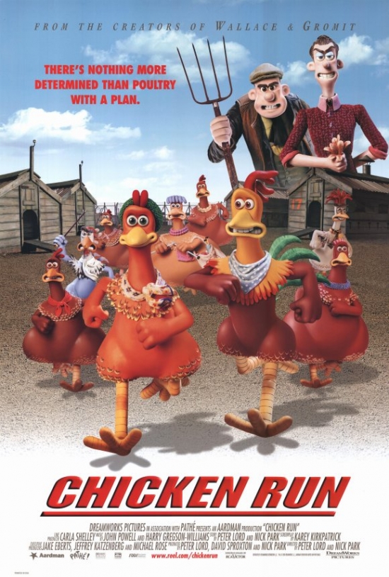 Chicken Run Movie Poster - 27 x 40 in.