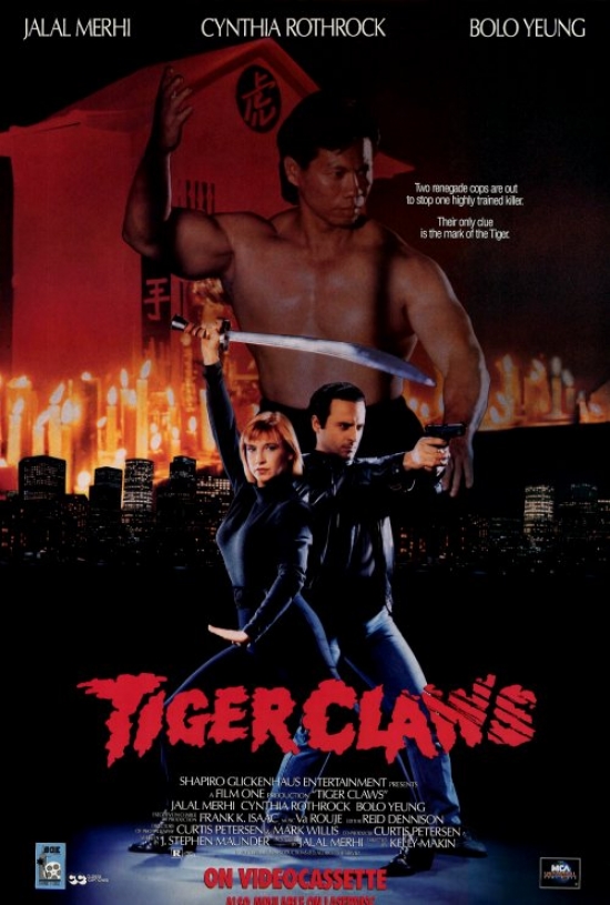 MOVEF8410 Tiger Claws Movie Poster - 27 x 40 in.