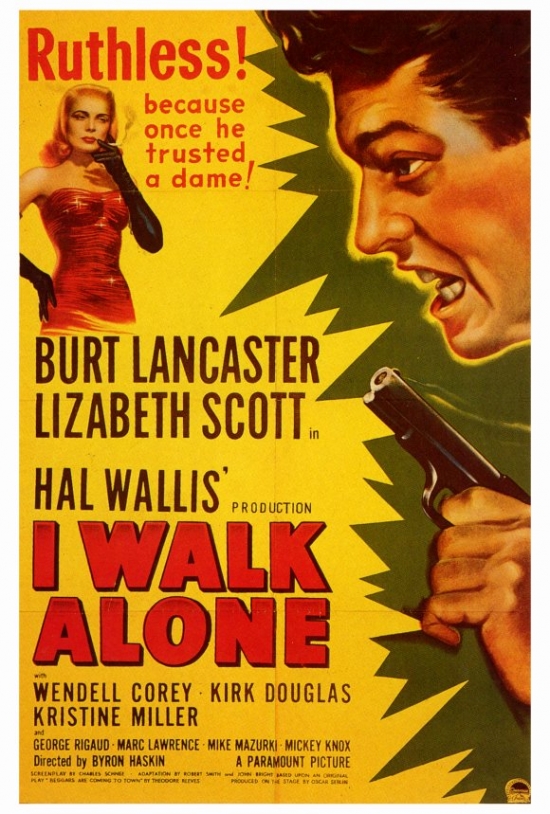 MOVEF9178 I Walk Alone Movie Poster - 27 x 40 in.