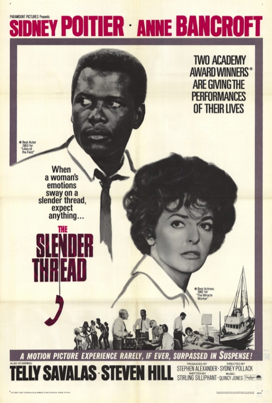 MOVEH0242 The Slender Thread Movie Poster - 27 x 40 in.
