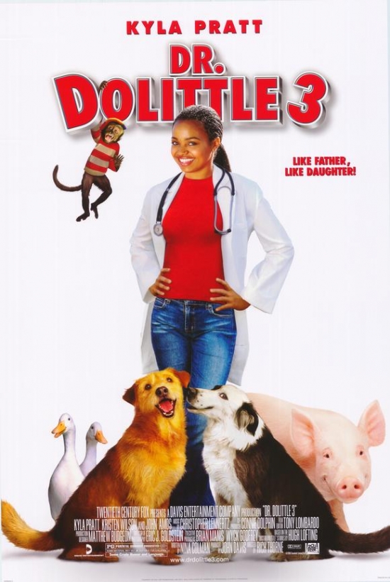 Dr. Dolittle 3 Movie Poster - 27 x 40 in.