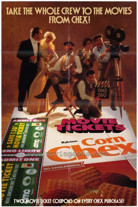 Corn Chex Promotional Movie Poster - 27 x 40 in.