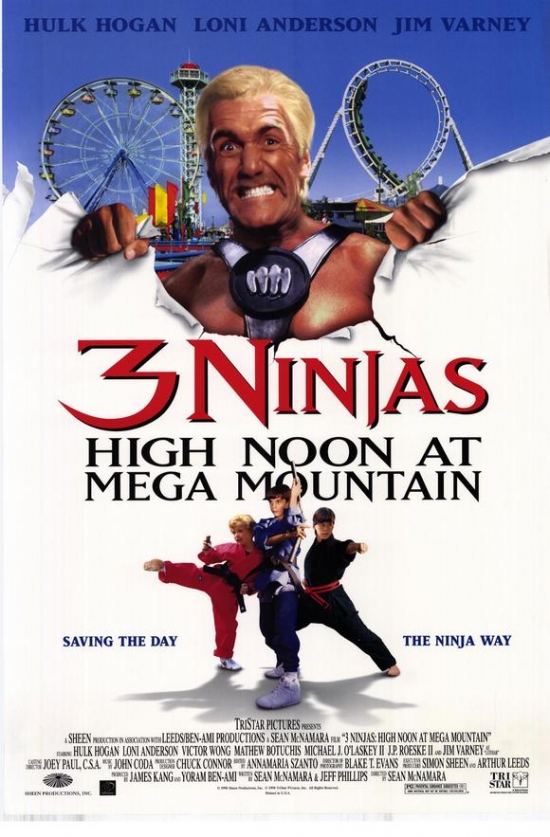 3 Ninjas-High Noon at Mega Mountain Movie Poster