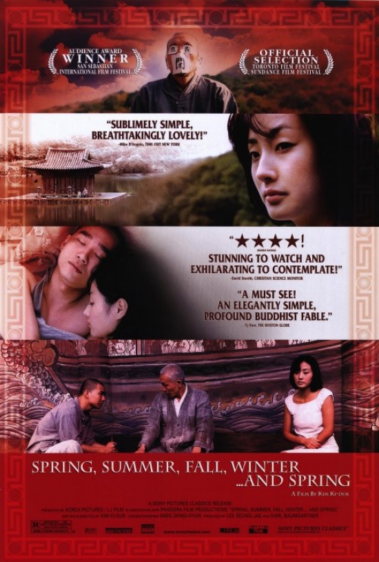 Spring Summer Fall Winter & Spring Movie Poster - 27 x 40 in.