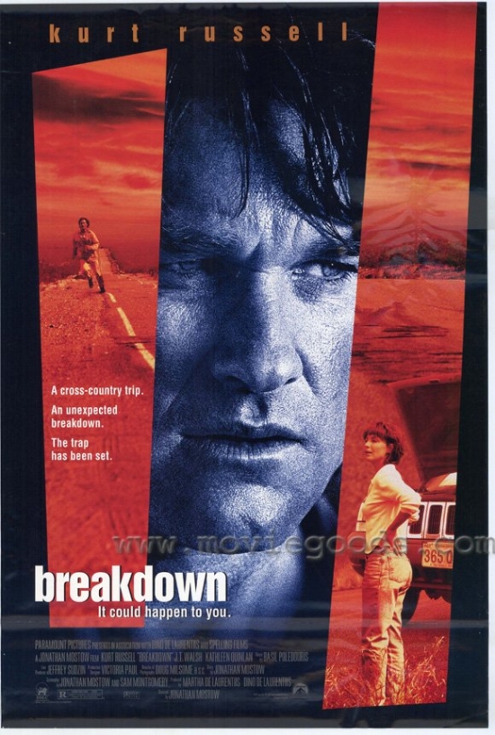 MOVAH0695 Breakdown Movie Poster - 27 x 40 in.