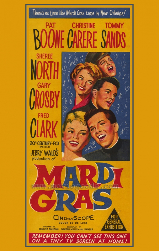 Mardi Gras Movie Poster - 27 x 40 in.