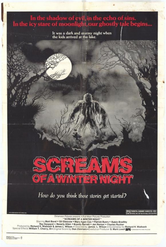 MOVAH5684 Screams of a Winter Night Movie Poster - 27 x 40 in.