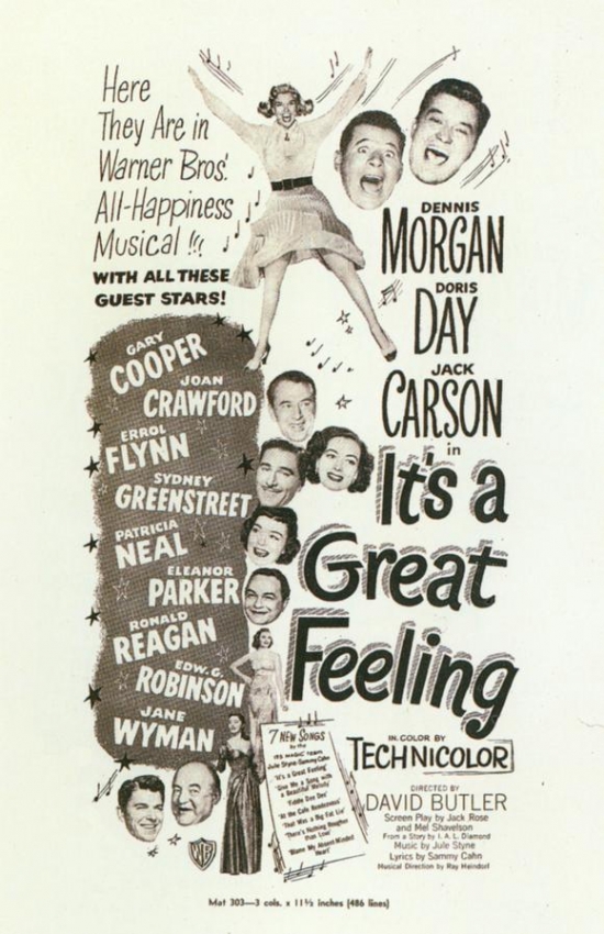Its a Great Feeling Movie Poster - 27 x 40 in.