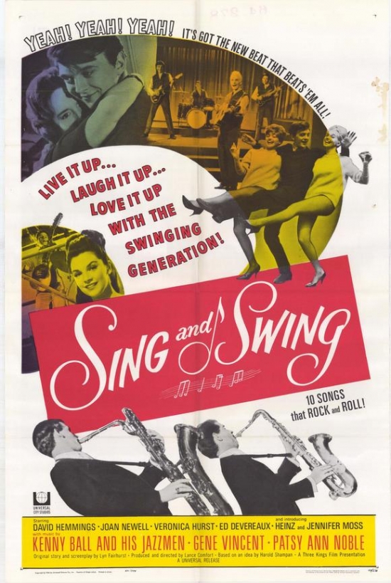 Sing & Swing Movie Poster - 27 x 40 in.