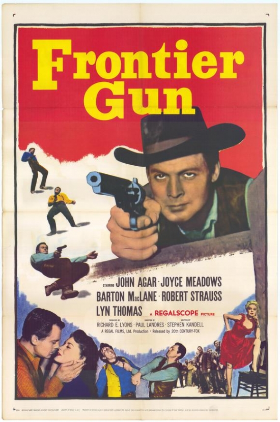 Frontier Gun Movie Poster - 27 x 40 in.