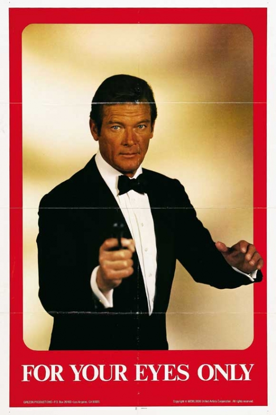 For Your Eyes Only Movie Poster - 27 x 40 in.