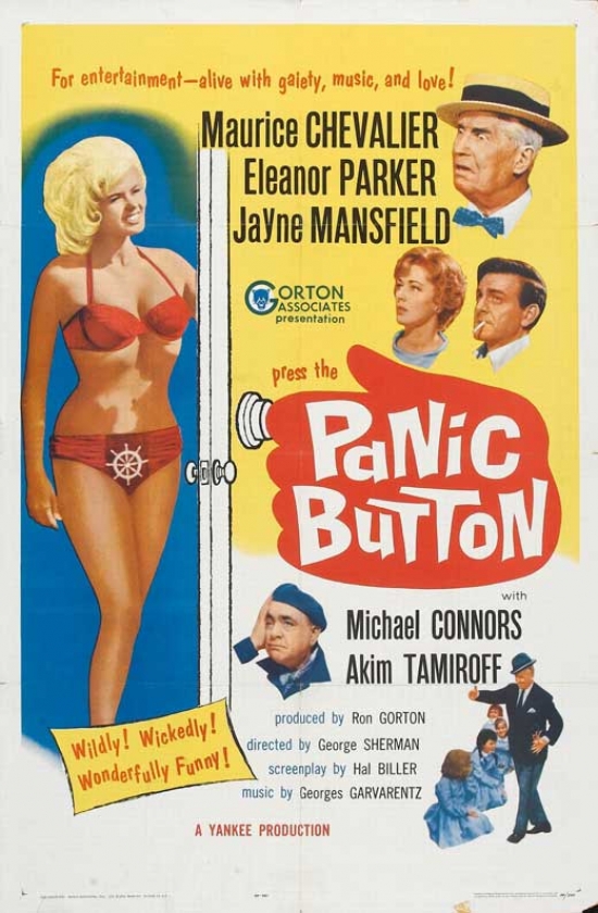 MOVCB57043 Panic Button Movie Poster - 27 x 40 in.