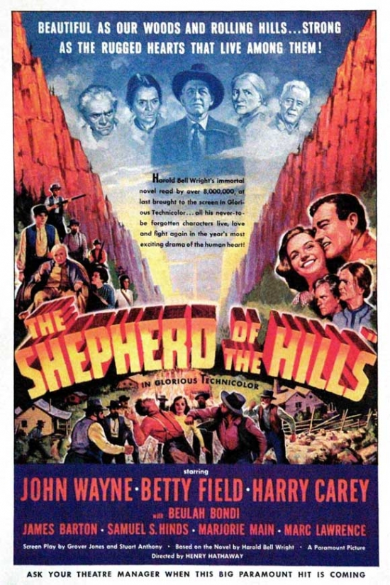 MOVCB71260 The Shepherd of the Hills Movie Poster - 27 x 40 in.
