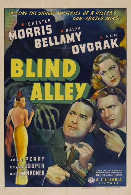 Blind Alley Movie Poster - 27 x 40 in.