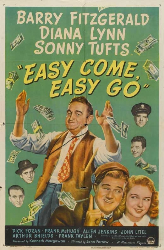 Easy Come Easy Go Movie Poster - 27 x 40 in.