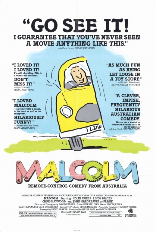 MOVCF7432 Malcolm Movie Poster - 27 x 40 in.