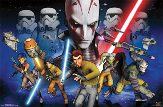 Star Wars Rebels - Group Poster Print - 24 x 36 in.