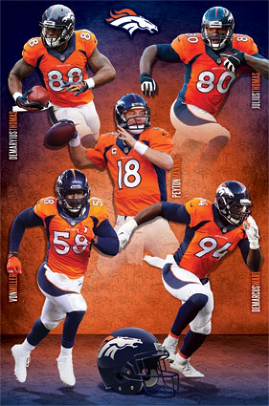 Denver Broncos - Team 2014 Poster Print