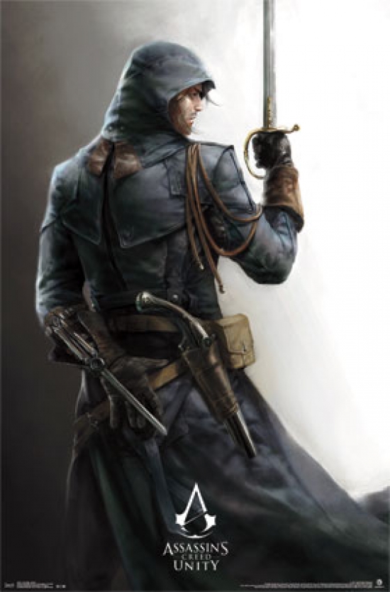 Assassins Creed Unity - Sword Poster Print