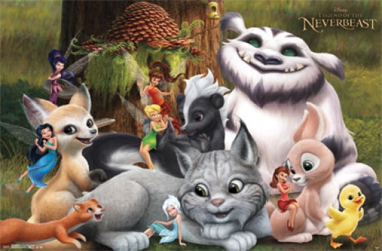 Legend of Neverbeast - Grid Poster Print - 24 x 36 in.