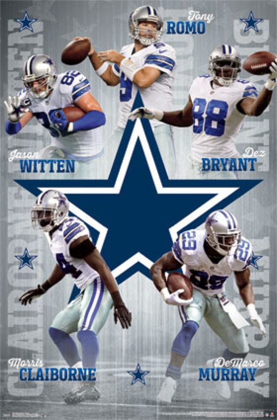Dallas Cowboys - Team 2014 Poster Print - 24 x 36 in.