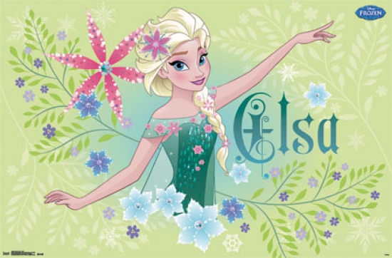 Frozen Fever - Elsa Poster Print