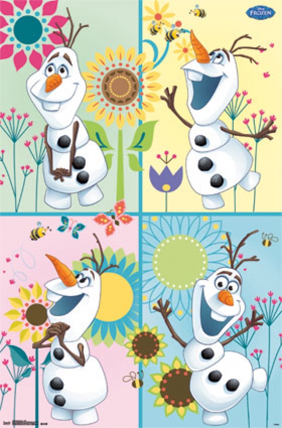 Frozen Fever - Olaf Seasons Poster Print - 24 x 36 in.