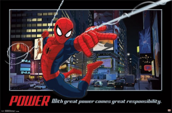 Spider-Man - Power Poster Print - 22 x 34 in.