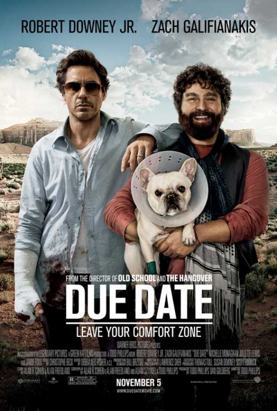 Due Date Movie Poster - 27 x 40 in.