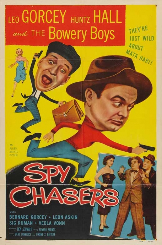 Spy Chasers Movie Poster - 27 x 40 in.