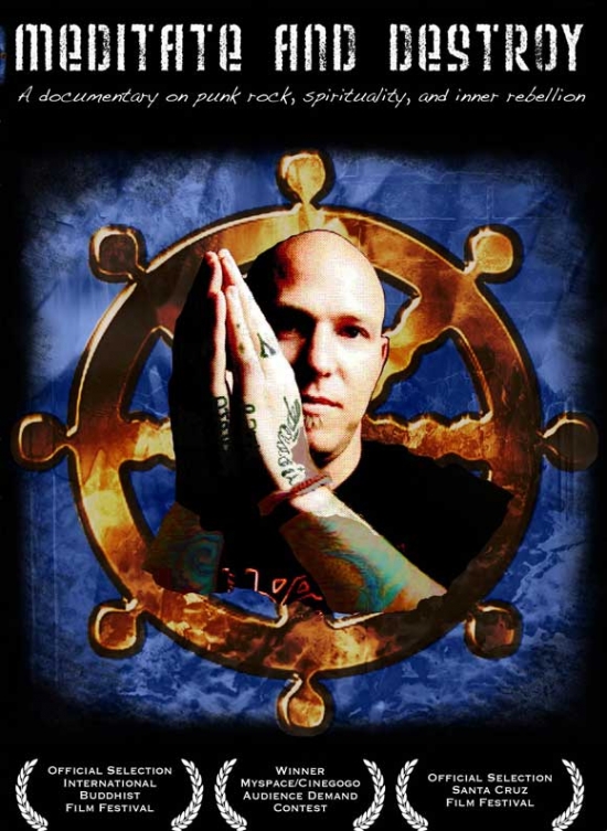 Meditate & Destroy Movie Poster - 27 x 40 in.