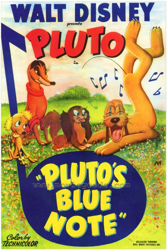 Plutos Blue Note Movie Poster - 27 x 40 in.