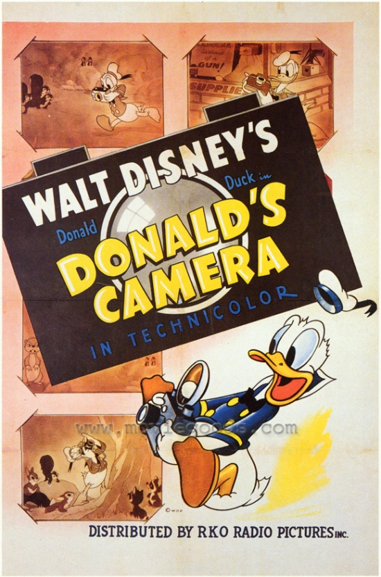 Donald's Camera Movie Poster - 27 x 40 in.