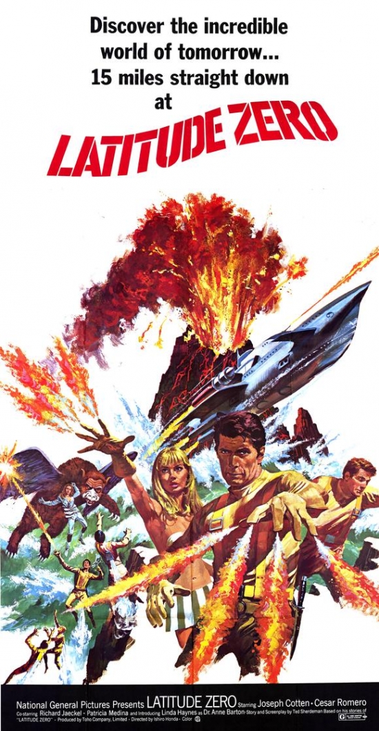MOVAF2378 Latitude Zero Movie Poster - 27 x 40 in.