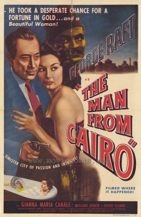 The Man From Cairo Movie Poster - 27 x 40 in.