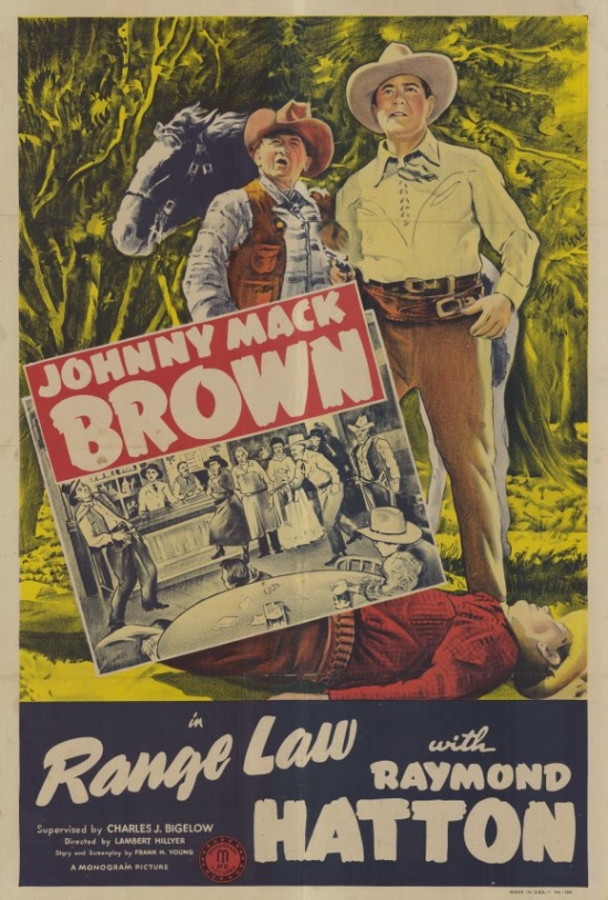 Range Law Movie Poster - 27 x 40 in.