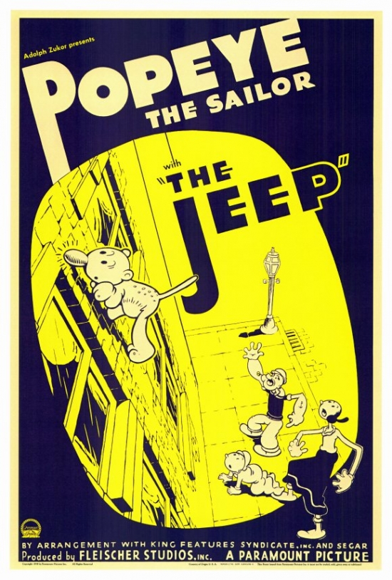 The Jeep Movie Poster - 27 x 40 in.