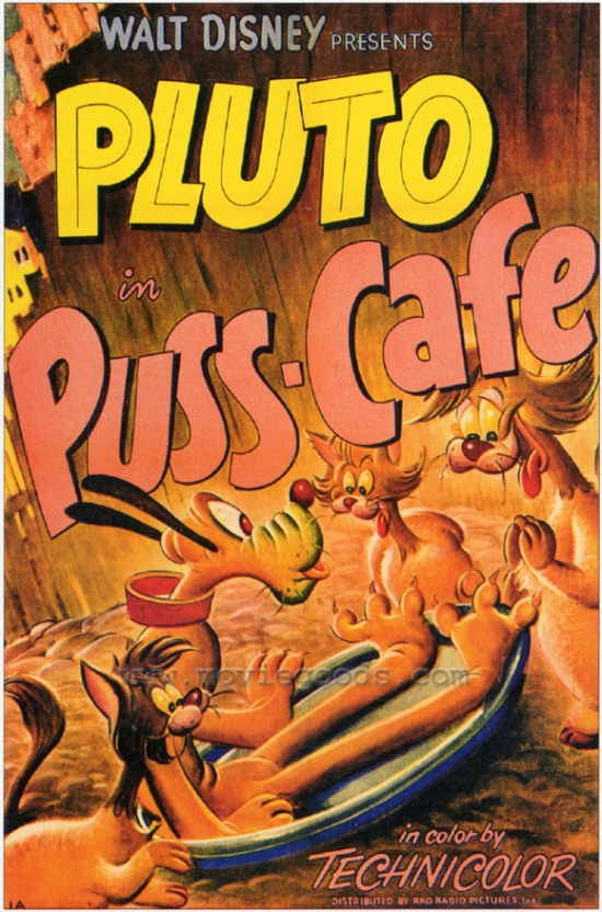 Puss Cafe Movie Poster - 27 x 40 in.
