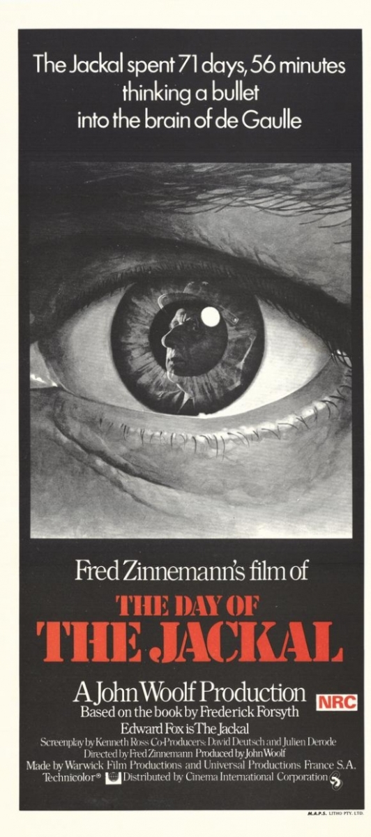 MOVAF7675 The Day of the Jackal Movie Poster - 27 x 40 in.
