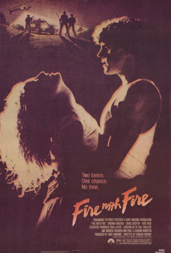 MOVAH1255 Fire with Fire Movie Poster - 27 x 40 in.