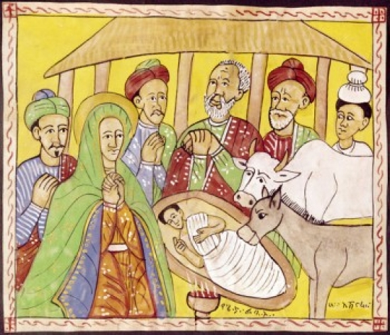 Adoration of the Shepherds by Unknown Painter Artist Unknown Poster Print - 18 x 24 in.