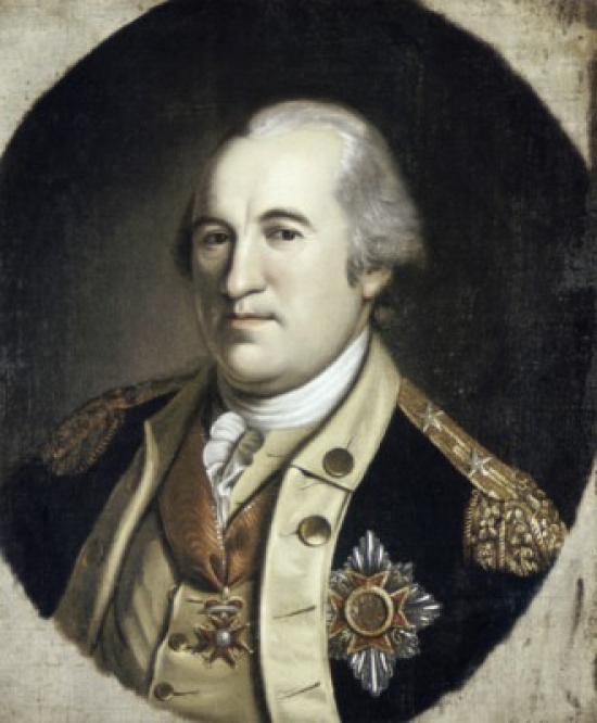 SAL900130172 Gen. Frederick W. Von Steuben Charles Willson Peale 1741-1827 American Poster Print - 18 x 24 in.