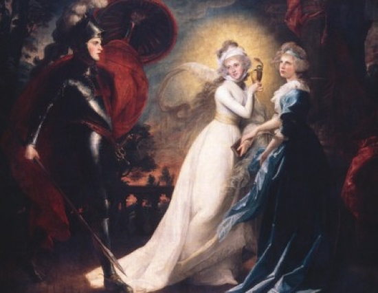 The Red Cross Knight C 1789 John Singleton Copley 1738-1815 American National Gallery of Art Washington Dc - 18 x 24 in.