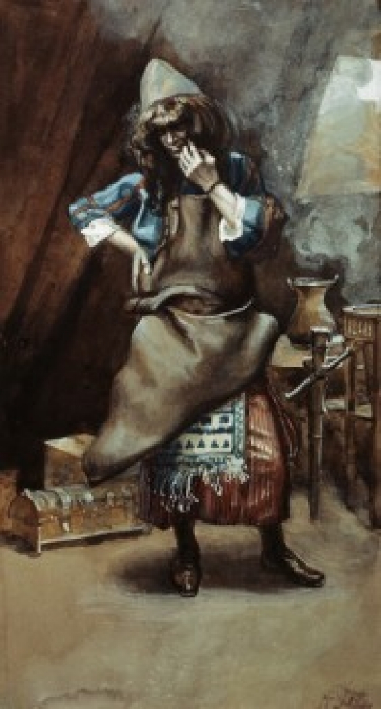 The Goldsmith James Tissot 1836-1902 French Jewish Museum New York City Poster Print - 18 x 24 in.