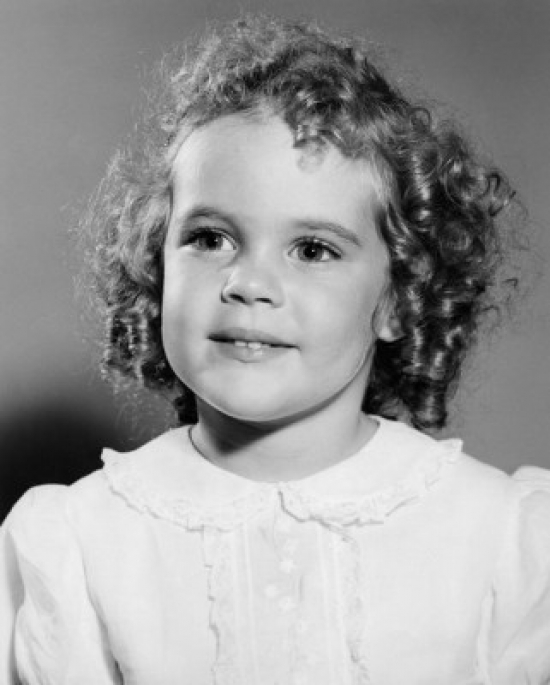 Portrait of Girl Poster Print - 18 x 24 in.