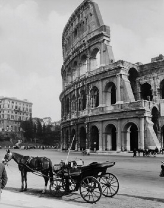 Colosseum Rome Italy Poster Print - 18 x 24 in.