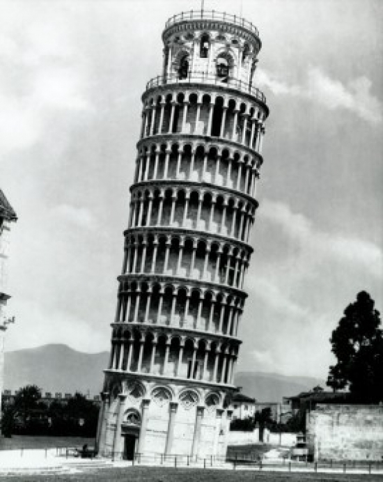 Leaning Tower Pisa Italy Poster Print - 18 x 24 in.