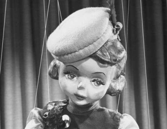 Female Marionette Poster Print - 18 x 24 in.